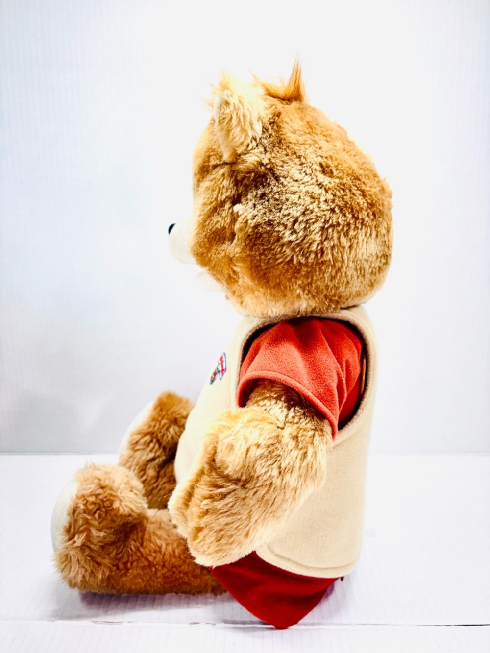 Vintage 1985 Teddy Ruxpin Talking Bear Plush WOW Working With Tape Read! - Picture 3 of 11